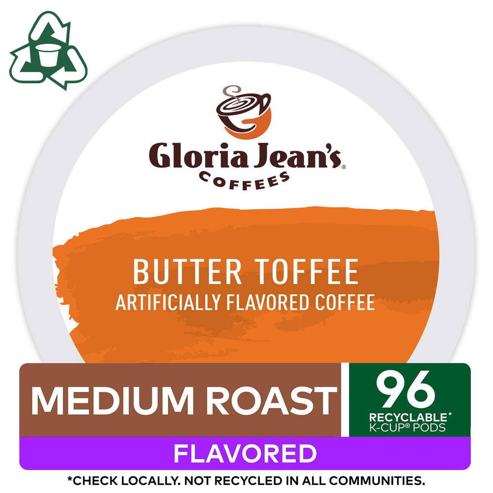 Gloria Jean's textura de café servido con crema mostrando sabor toffee apetecible