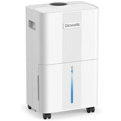 Glowells vista frontal con panel y botones, control fácil y sensación de confort