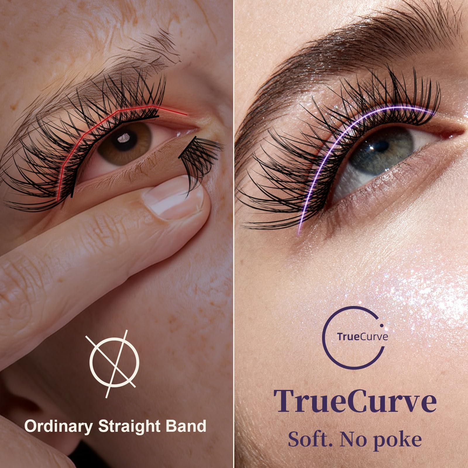 GlowVane primer plano de las fibras finas que crean textura ligera y natural