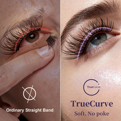 GlowVane primer plano de las fibras finas que crean textura ligera y natural