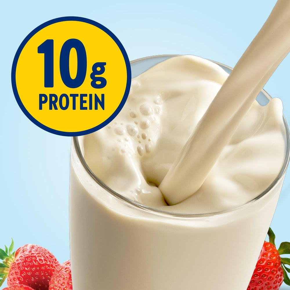 etiqueta nutricional de Glucerna mostrando vitaminas y proteínas