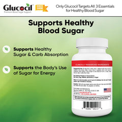 Glucocil etiqueta con lista de ingredientes como berberina y morera