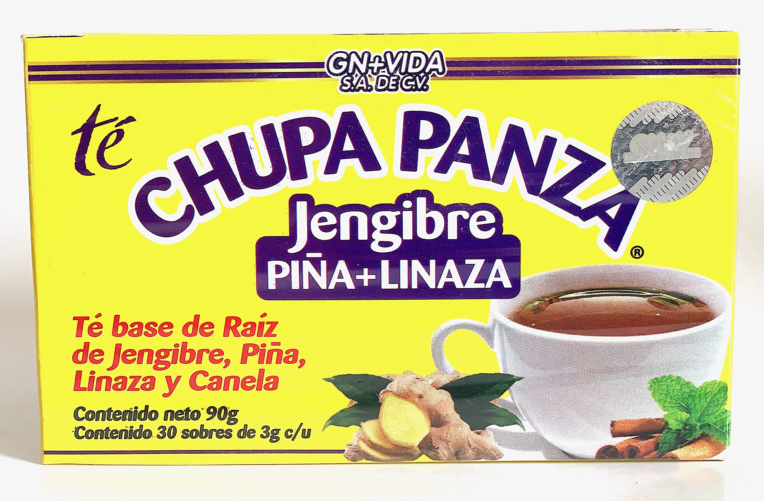 GN+Vida Chupa Panza detalle de la bolsita y textura de las hierbas para evaluar calidad