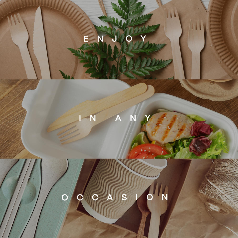 GO GO GREEN box interior with stacked utensils illustrating organized bulk storage convenience
