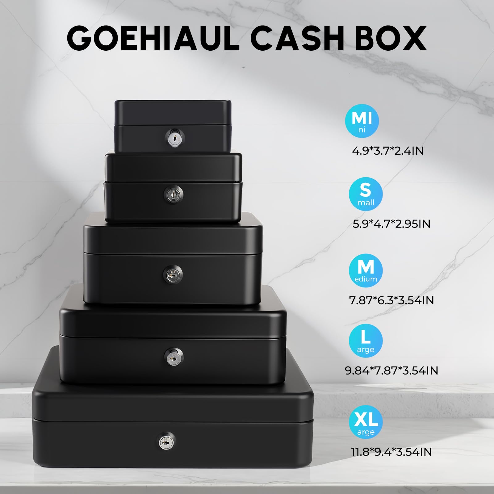 Goehiaul market stall usage lifestyle showing dependable cash handling