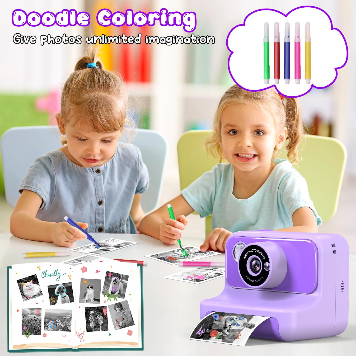 Gofunly accesorios incluidos: SD, cable USB, correa y papel
