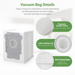 GOFWE bolsa ajustada a base Roomba, compatibilidad segura