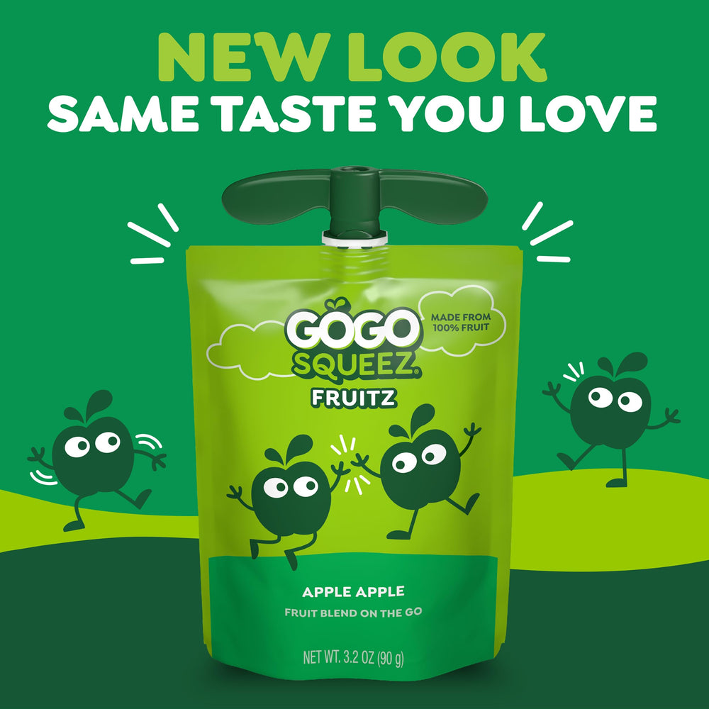 GoGo SqueeZ detalle de la tapa fácil de abrir y seguro para niños