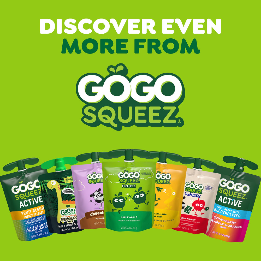 GoGo SqueeZ escena familiar en picnic con niños disfrutando snack sin ensuciar