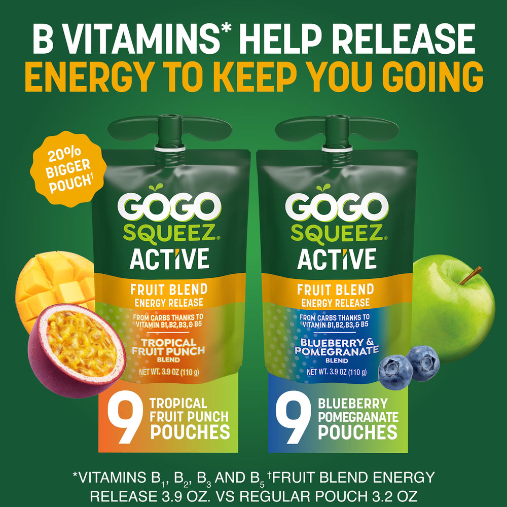 GoGo SqueeZ etiqueta nutricional primer plano para revisar azúcares y calorías