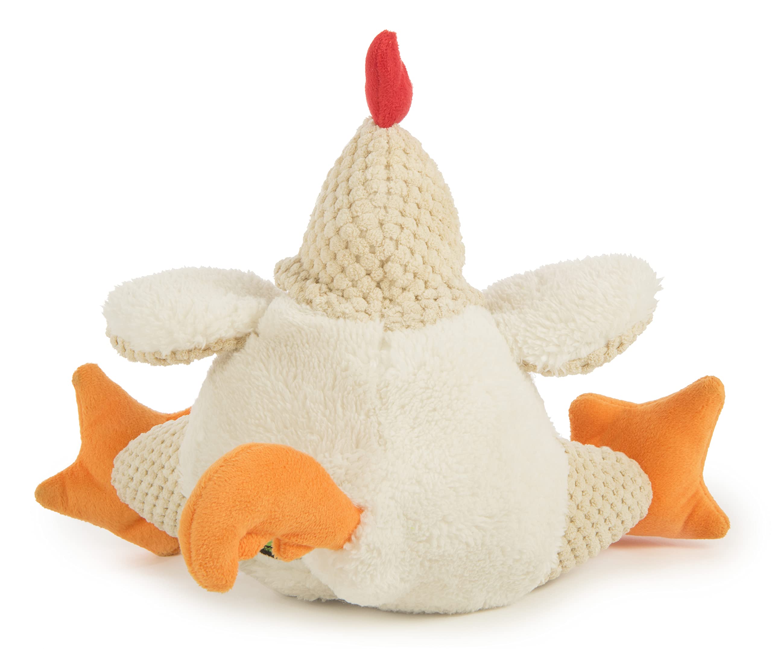 goDog peluche acurrucado en cama señalando comodidad y uso como compañero