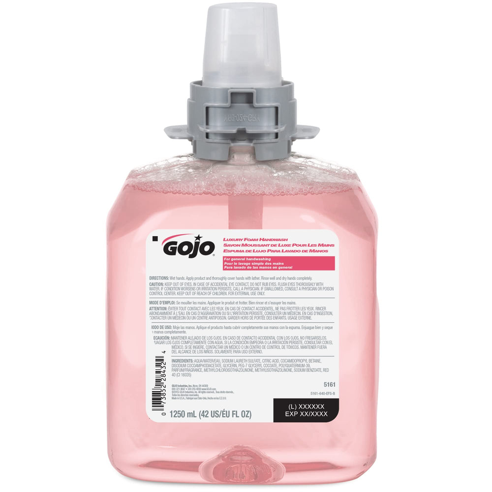 GOJO boquilla sanitaria sellada nueva que evita contaminación durante recambio