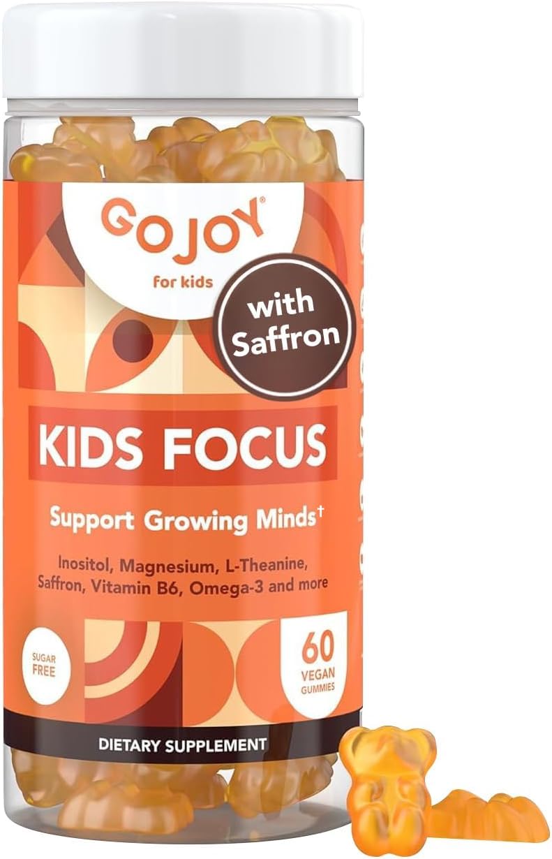 GOJOY NATURALS envase frontal mostrando gomitas y beneficios