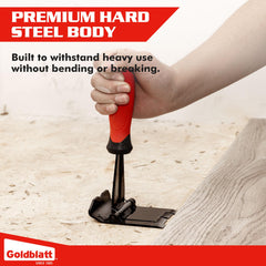 Goldblatt mango ergonómico TPR+PP que reduce fatiga y mejora agarre