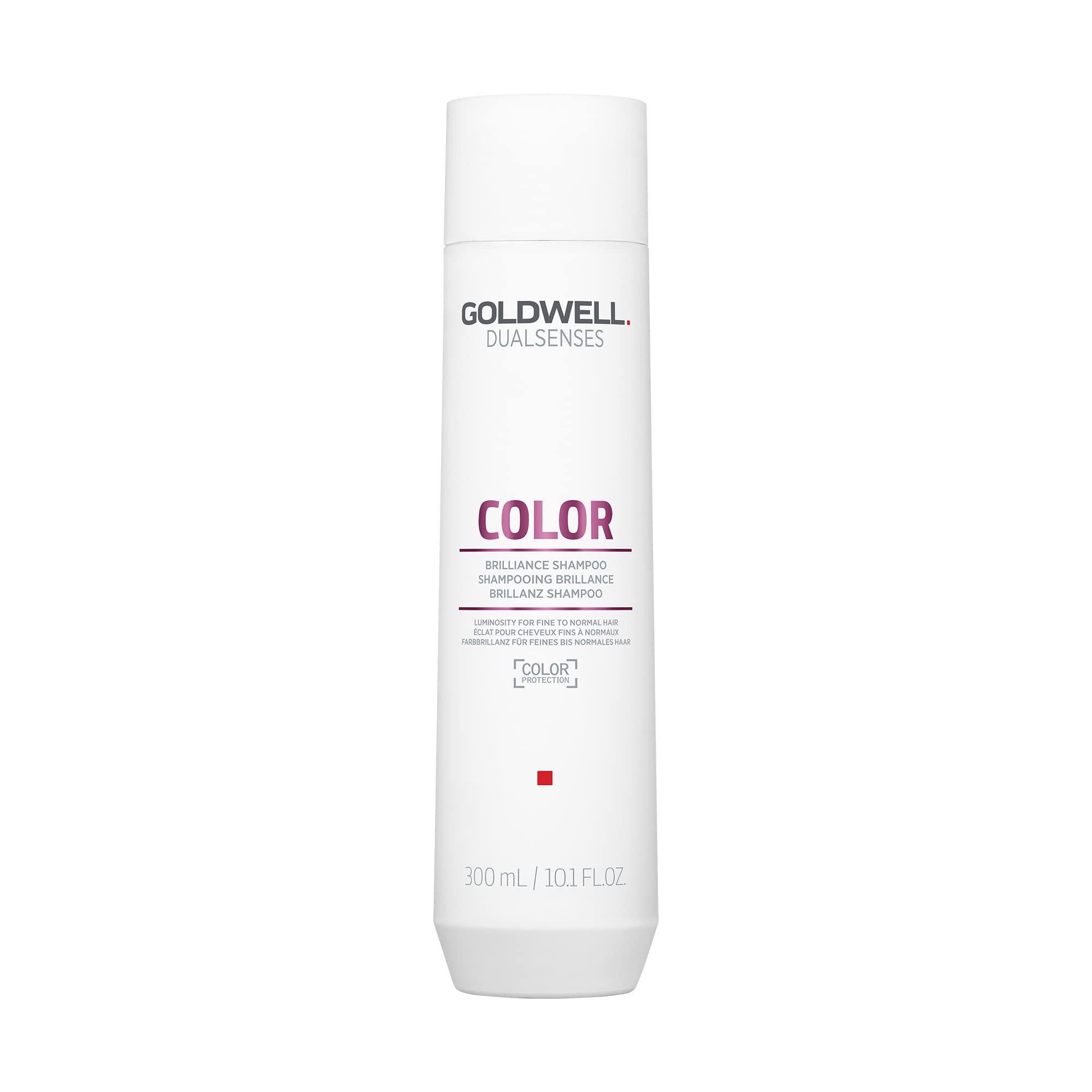 Goldwell botella frontal 300ml mostrando diseño y protección del color
