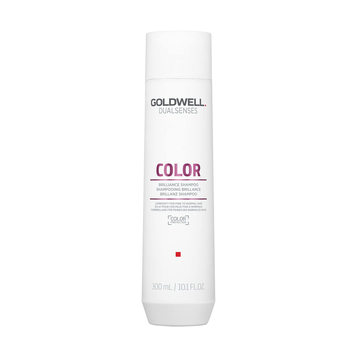 Goldwell botella frontal 300ml mostrando diseño y protección del color