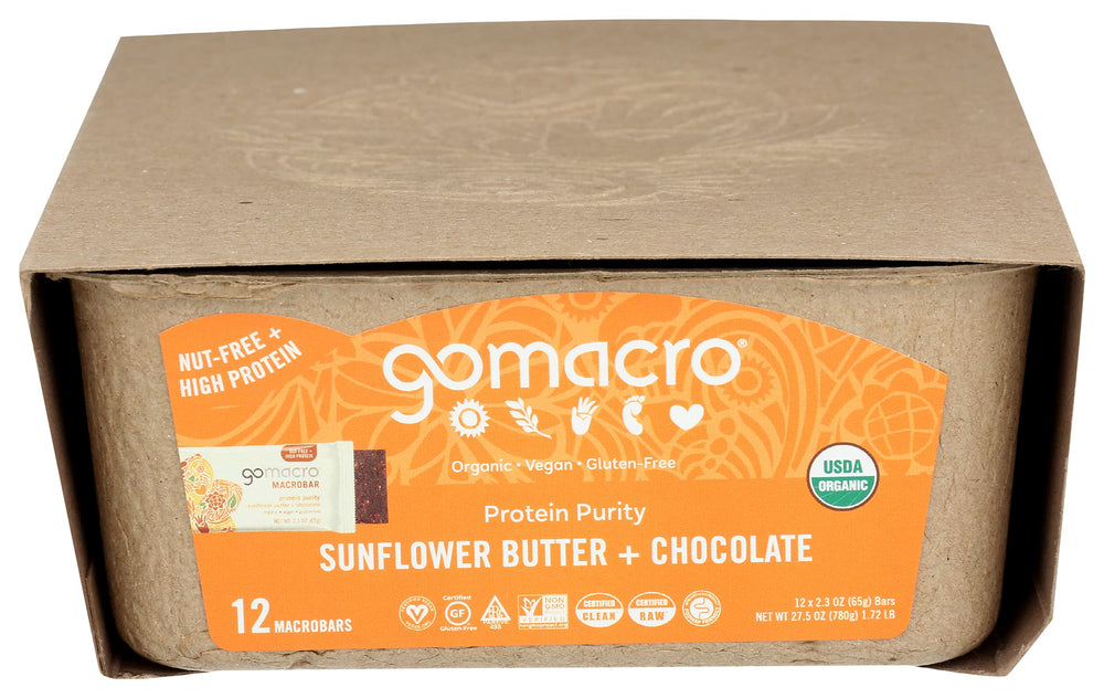 GoMacro barra en mano lista para llevar, energía portátil
