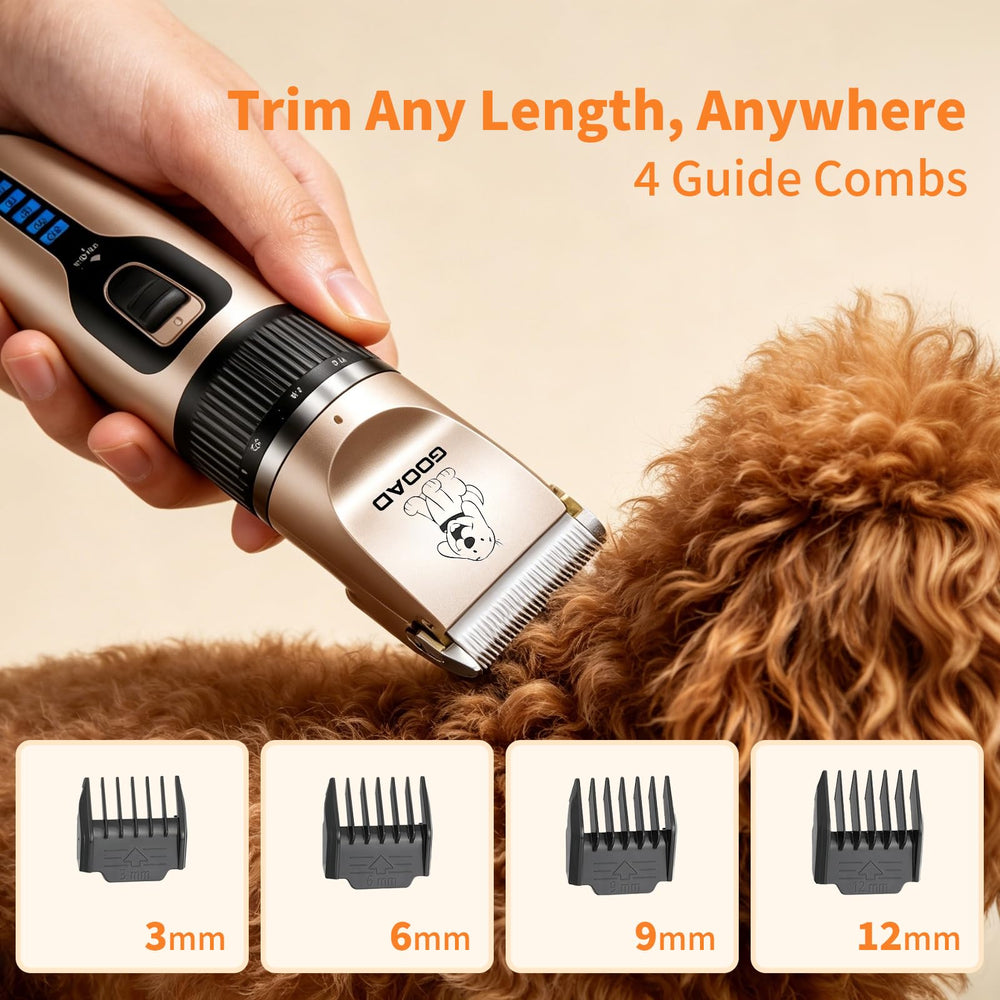 Gooad cuchilla estrecha lista para detalles en patas, cara y orejas