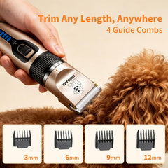Gooad cuchilla estrecha lista para detalles en patas, cara y orejas