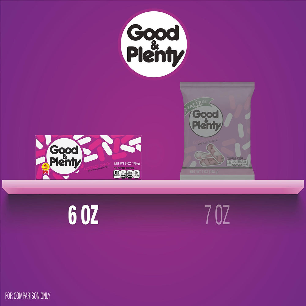 Good & Plenty presentación en bolsitas para fiestas y recuerdos