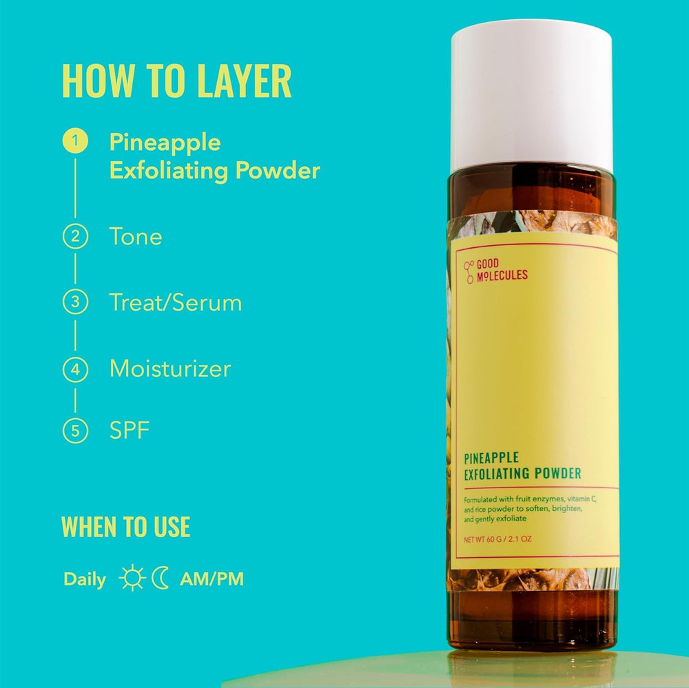 Good Molecules crema formada tras mezclar con agua mostrando espuma cremosa protectora