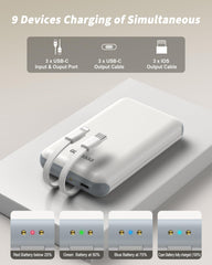 GOODaaa dock cargando varios dispositivos simultáneamente con eficiencia