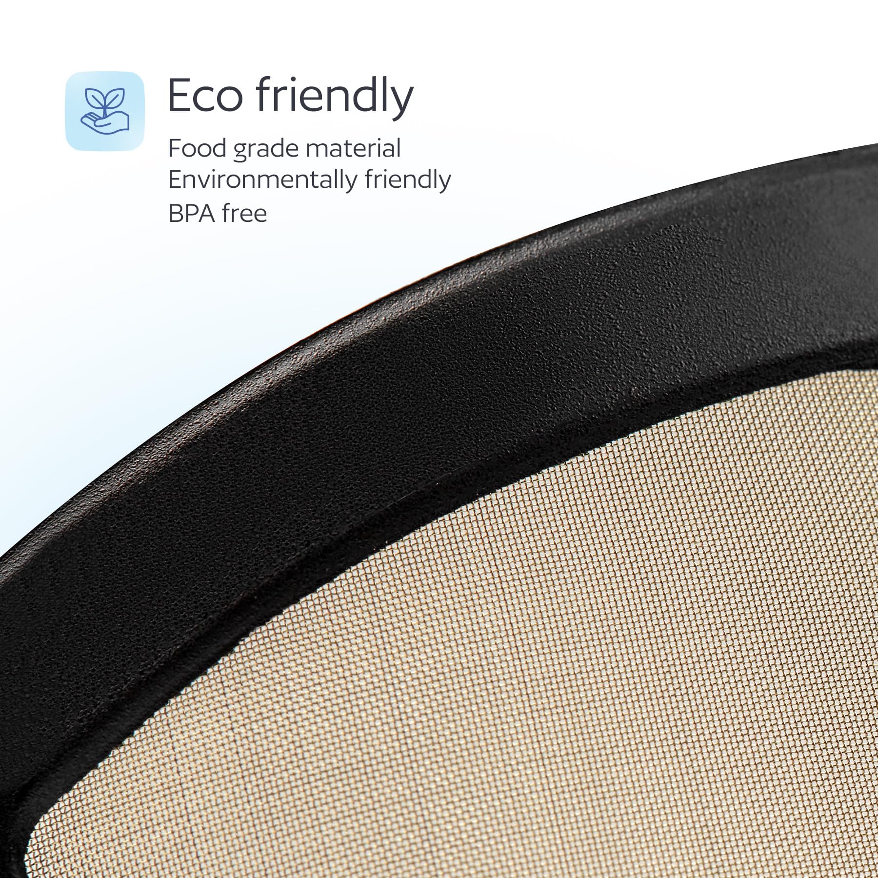 GoodCups embalaje con dos filtros listo para uso y almacenamiento