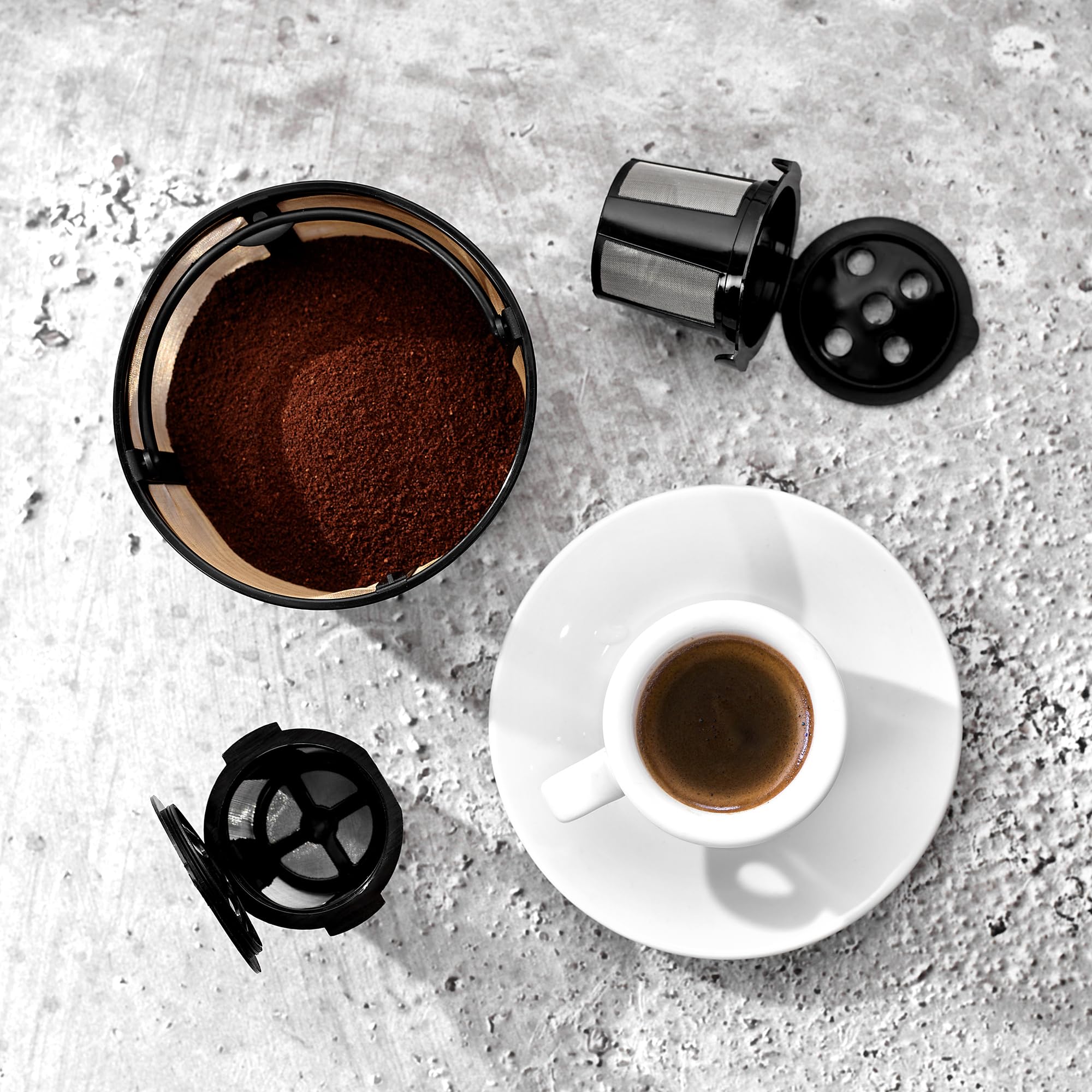 GoodCups instalado en Keurig K-Duo Gen 2 mostrando uso real