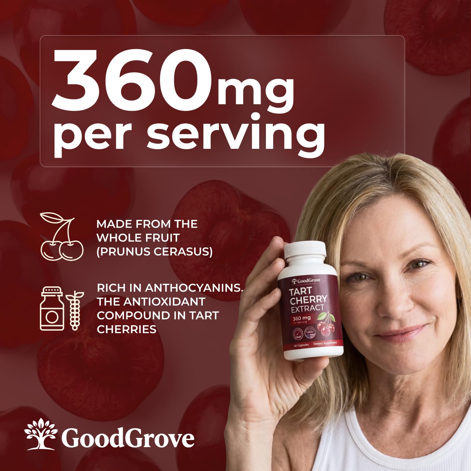 GoodGrove etiqueta del envase con información de ingredientes