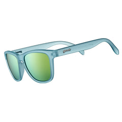 goodr gafas frontales mostrando diseño clásico y protección funcional