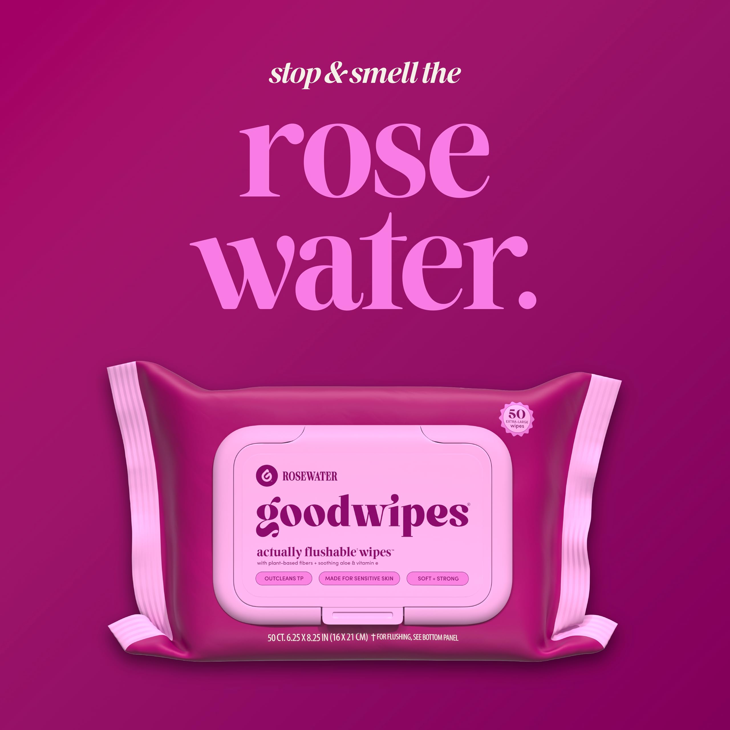 goodwipes toallitas en un baño moderno demostrando uso práctico