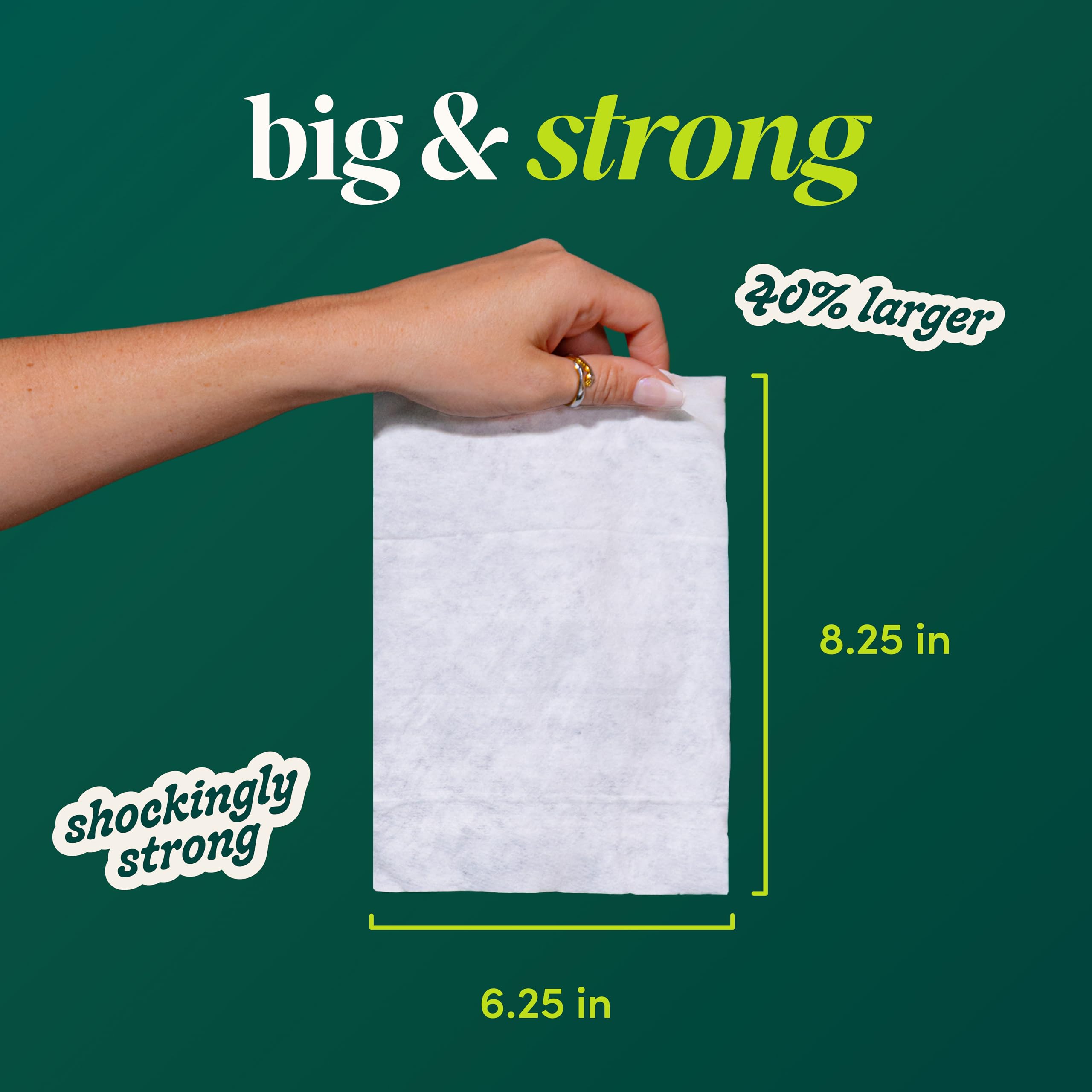 goodwipes etiqueta con ingredientes botánicos y beneficios calmantes