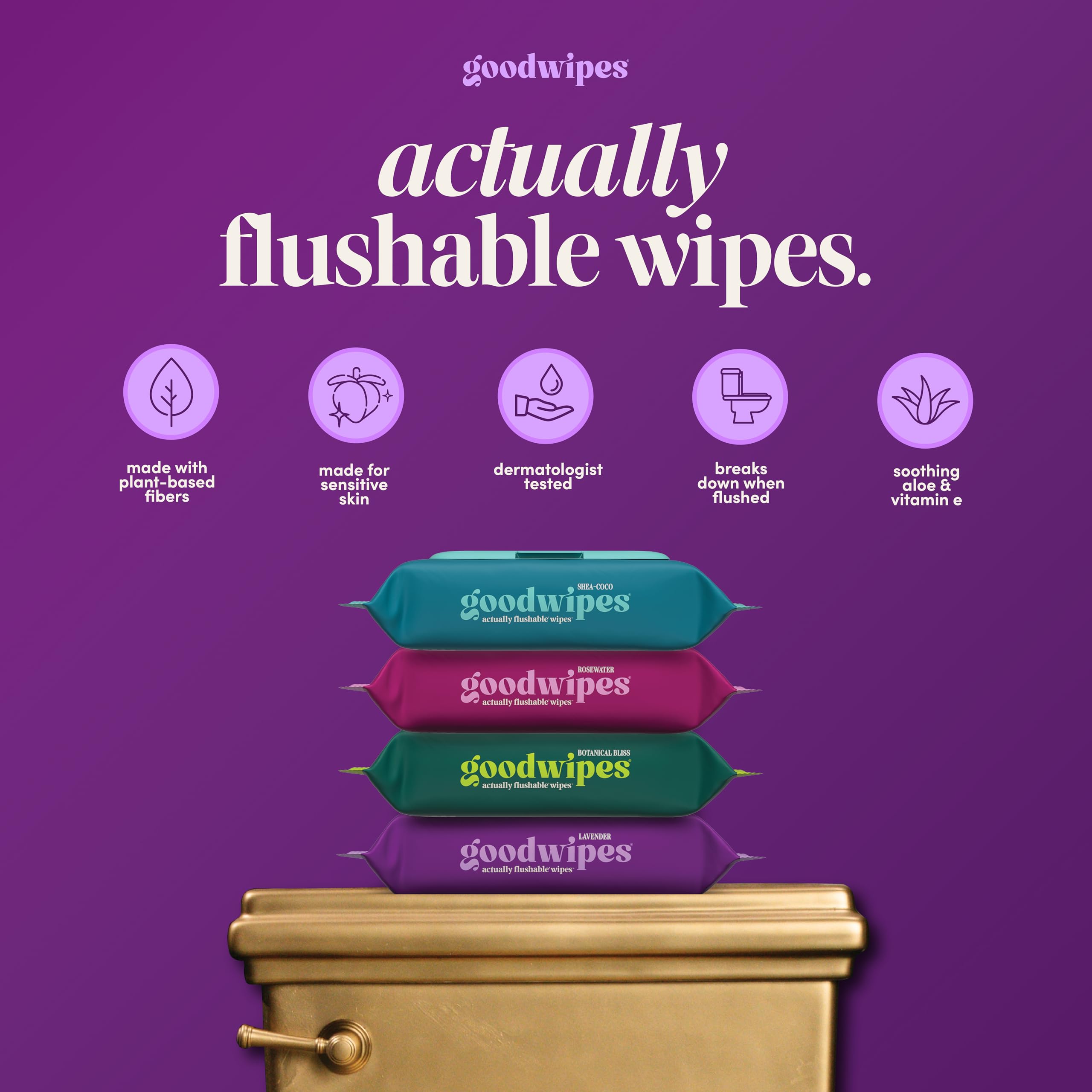 goodwipes paquete de viaje compacto ideal para transporte y uso en movimiento