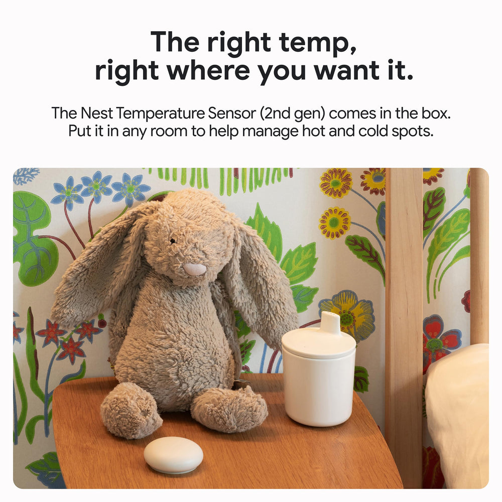 Google Nest detalle del bisel acabado premium y lectura precisa
