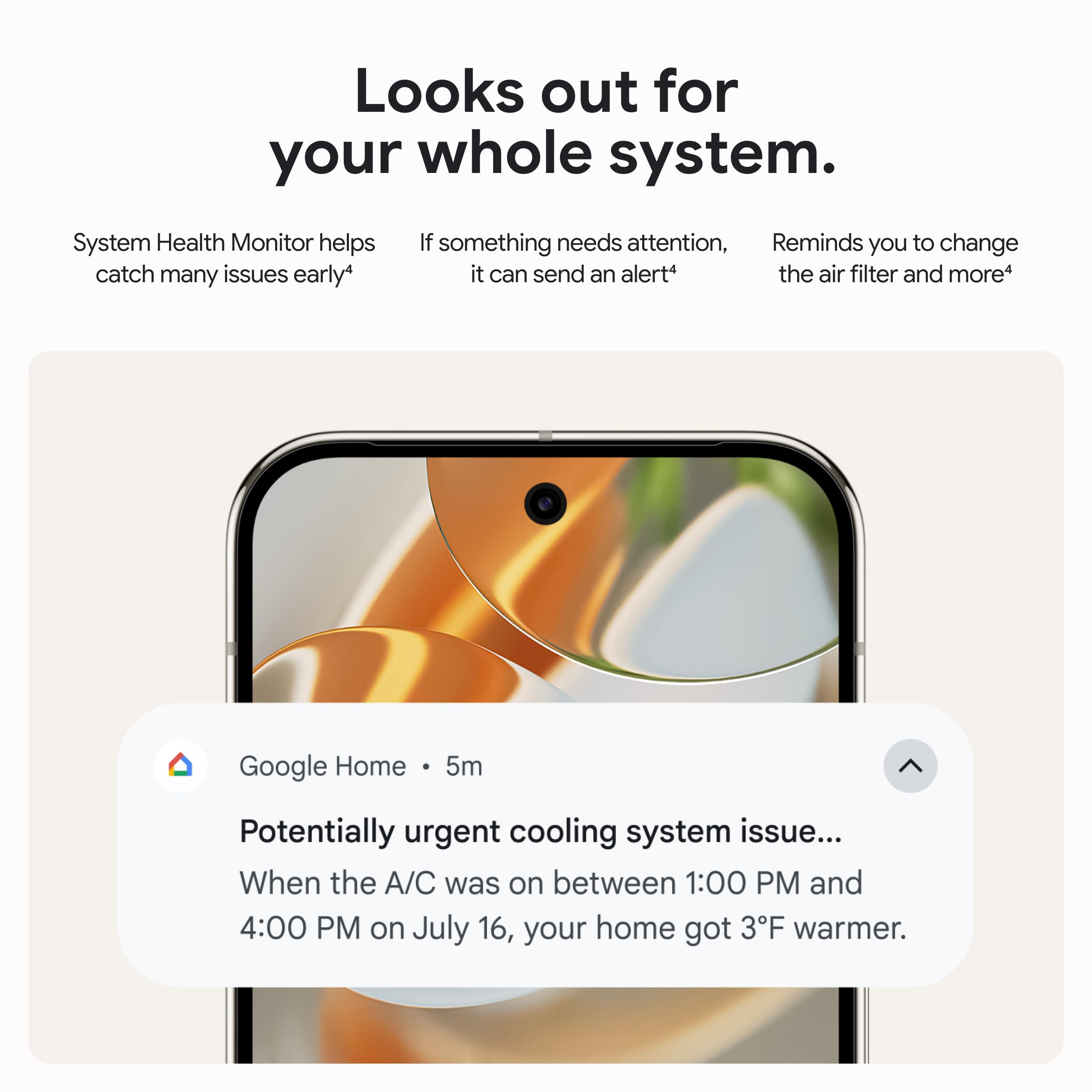 Google Nest sensor de temperatura 2.ª gen coloca en habitación para equilibrio