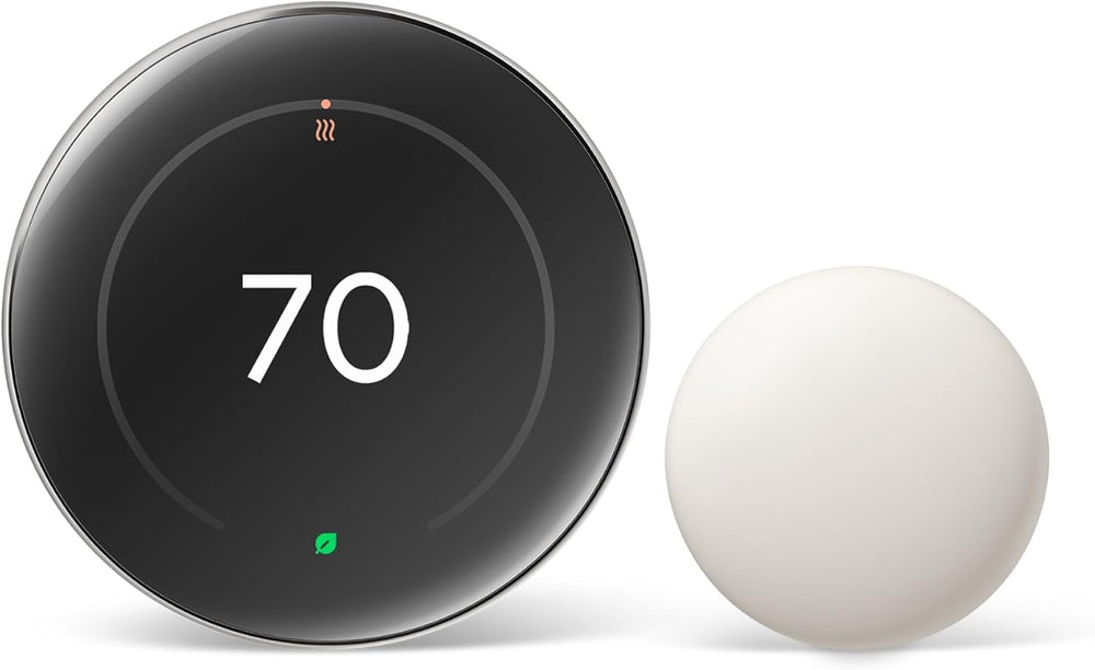 Google Nest termostato frontal con diseño pulido y control intuitivo