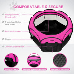 Goozii plegado en funda para transporte compacto y almacenamiento limpio