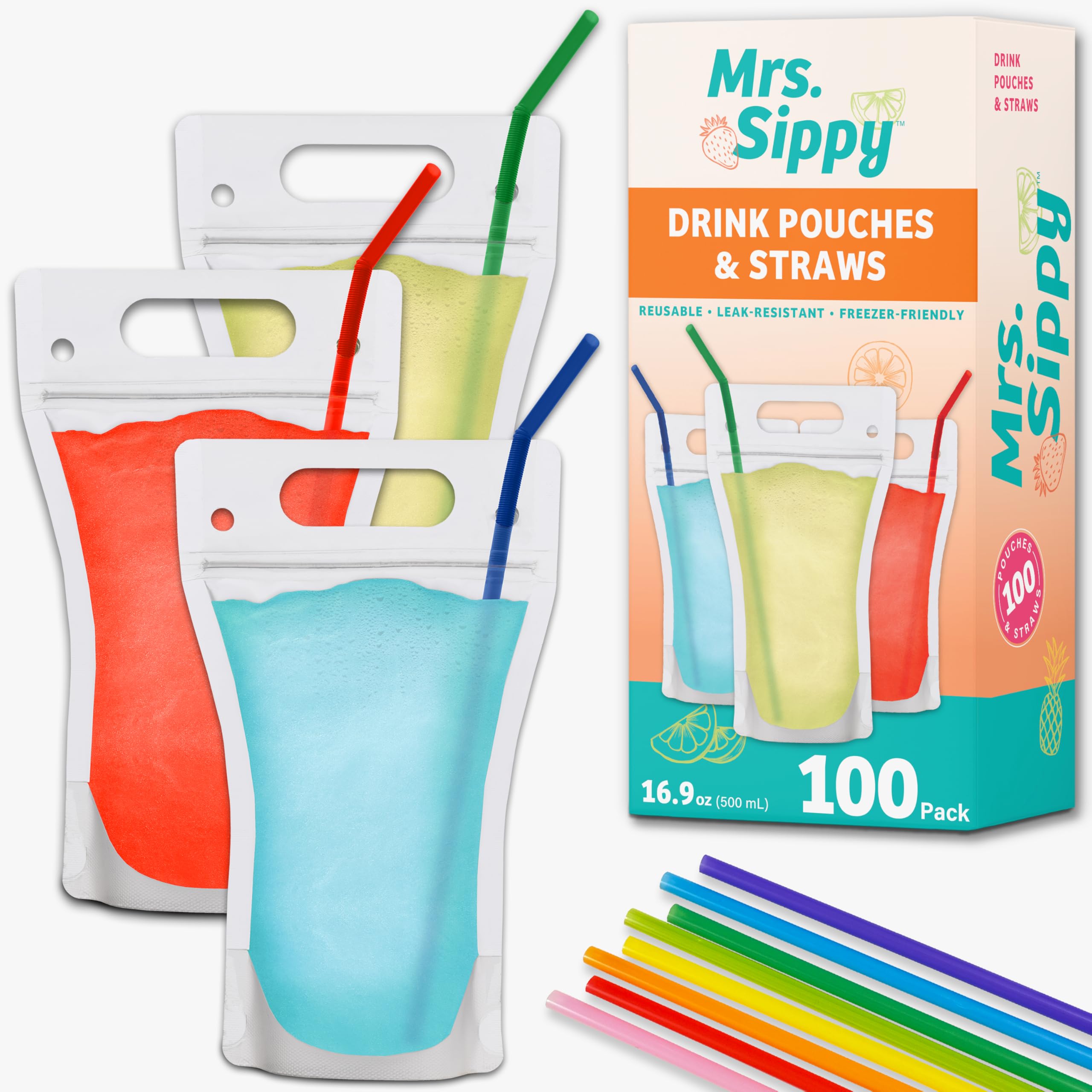 GoPong Mrs. Sippy bolsa frontal mostrando cierre y asa, versátil para eventos