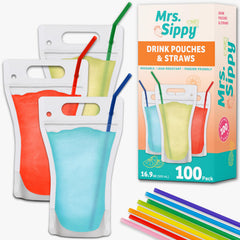 GoPong Mrs. Sippy bolsa frontal mostrando cierre y asa, versátil para eventos