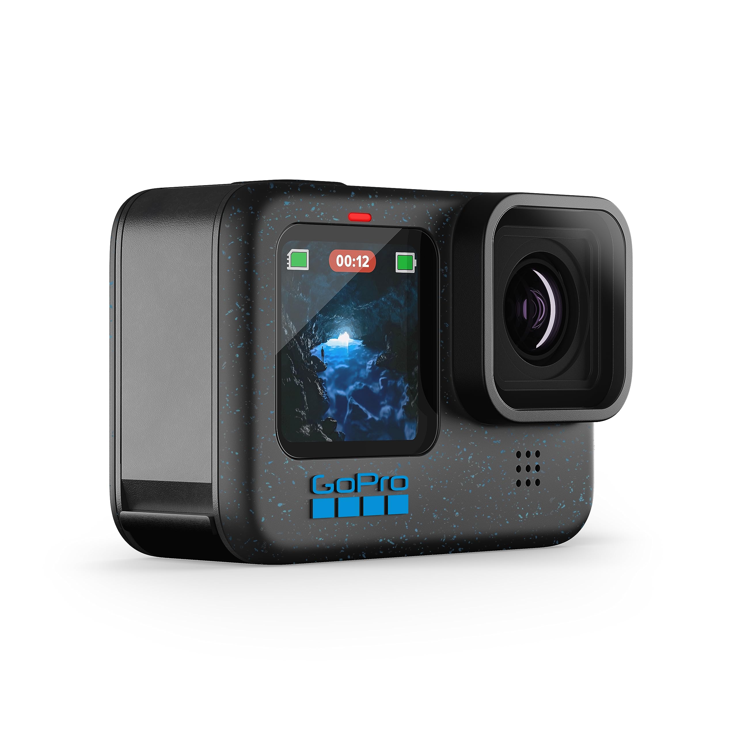 GoPro HERO12 Black con batería Enduro y soportes incluidos listos para montar