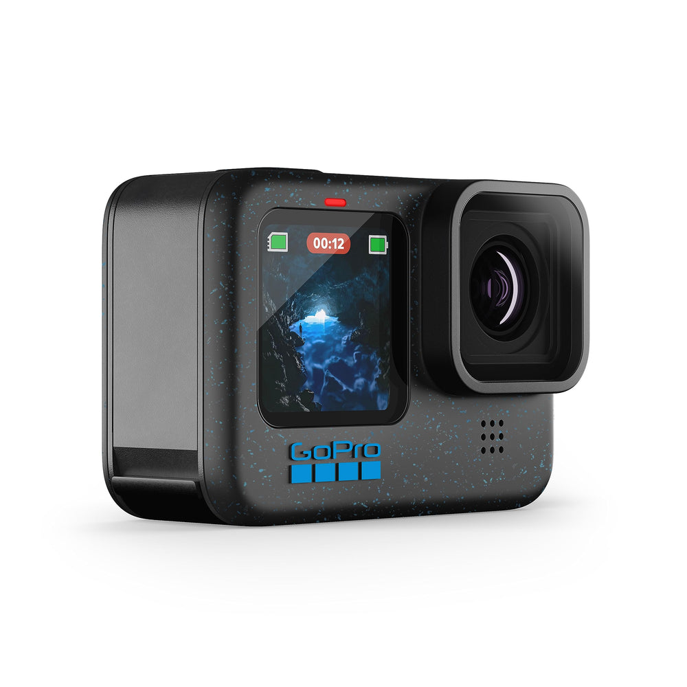 GoPro HERO12 Black con batería Enduro y soportes incluidos listos para montar