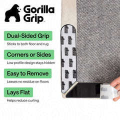 GORILLA GRIP primer plano de textura que muestra adherencia y durabilidad