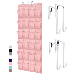 GORILLA GRIP vista frontal completa rosa mostrando organización práctica