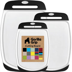 GORILLA GRIP vista frontal del empaque mostrando el set y tamaños