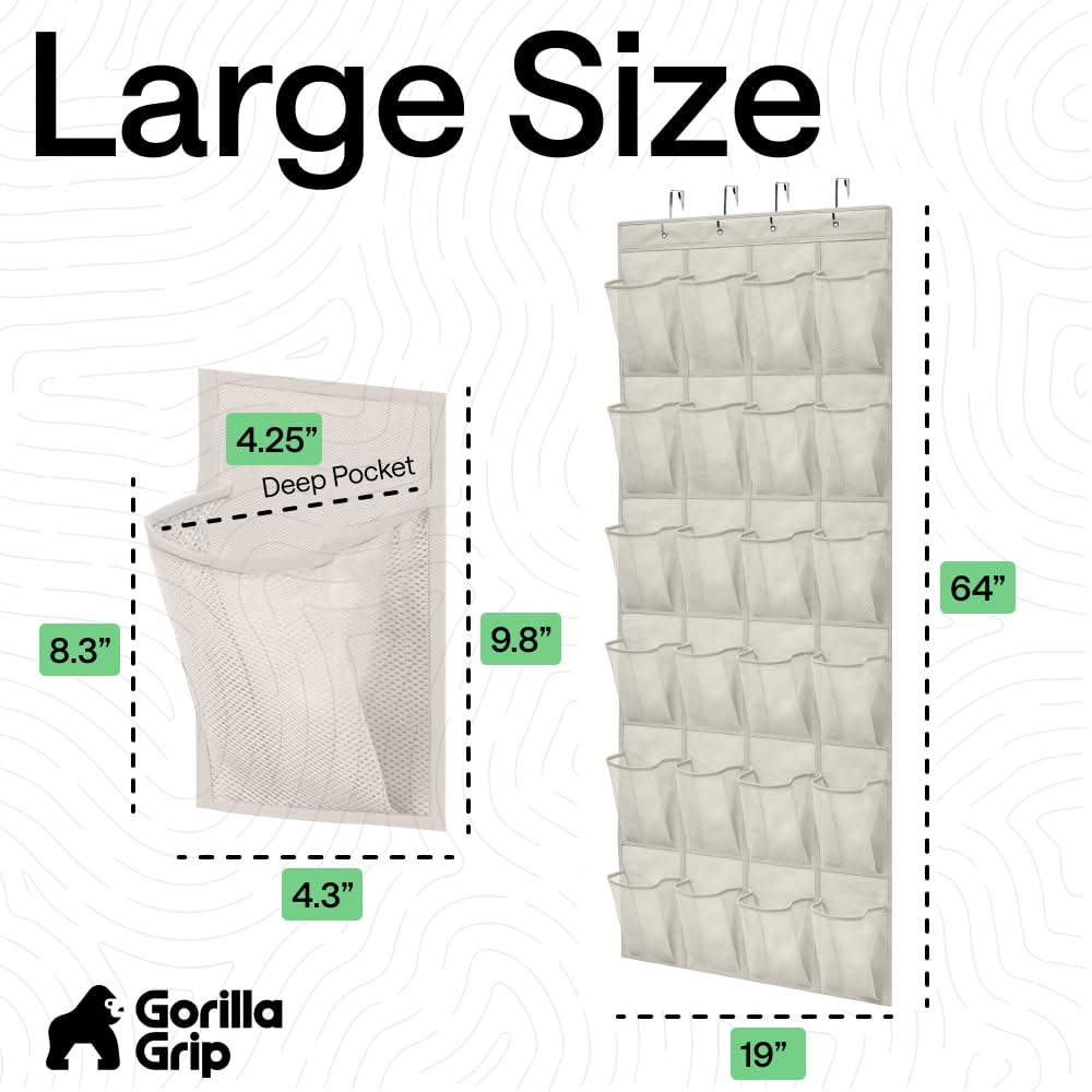 GORILLA GRIP organizador plegado compacto listo para viaje o almacenamiento