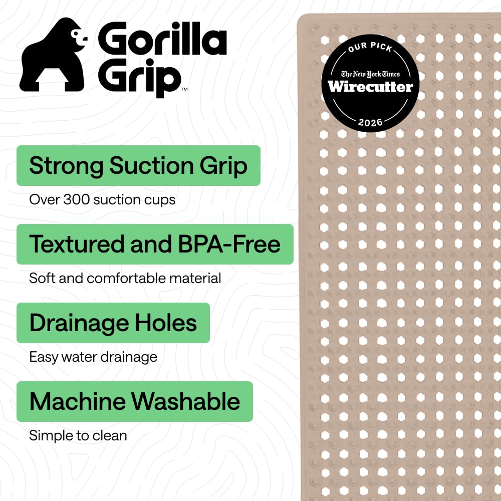 GORILLA GRIP primer plano de la textura superior para mejor agarre