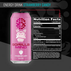 Gorilla Mind detalle de la lata destacando etiqueta y textura premium