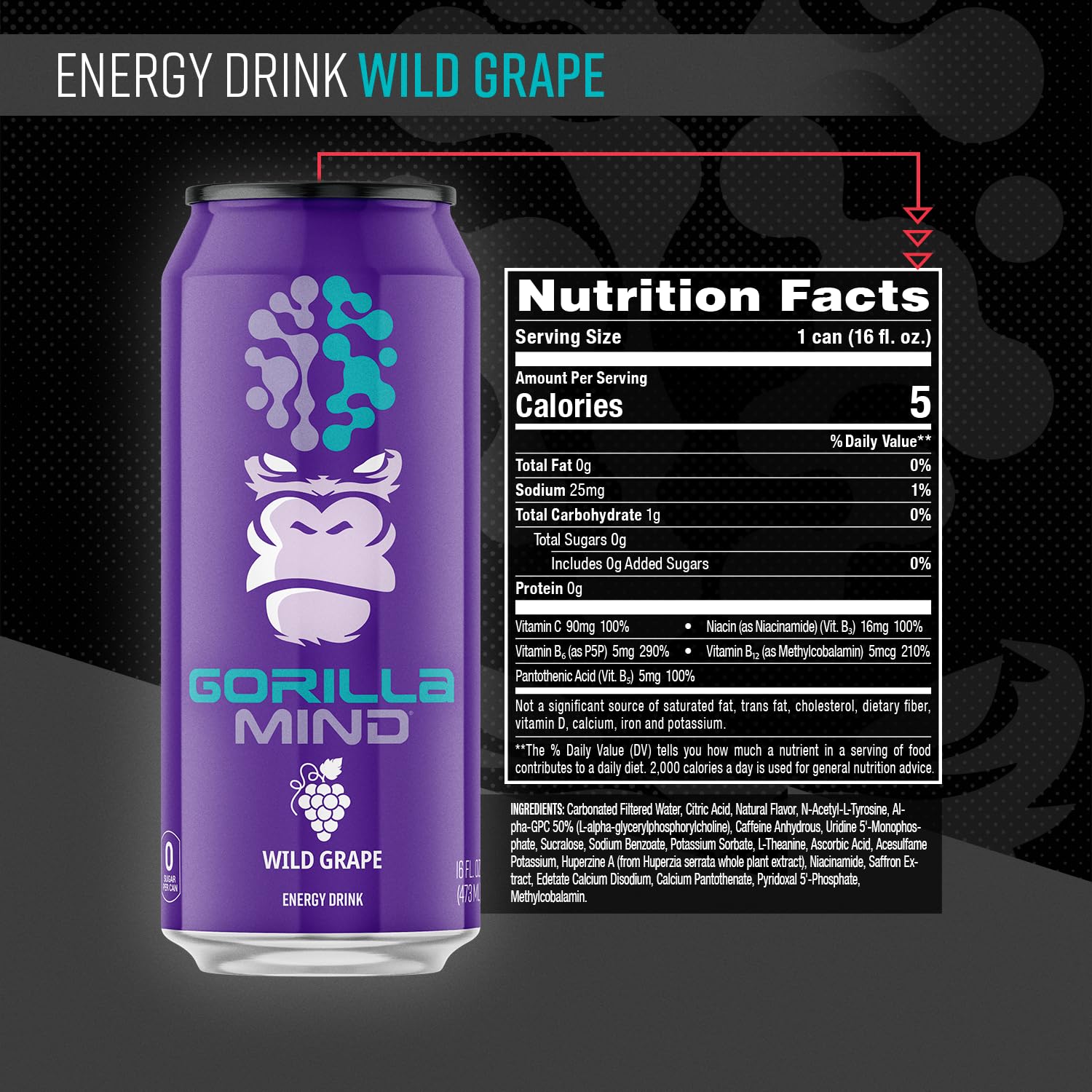 Gorilla Mind primer plano de textura y espuma que resalta frescura y sabor