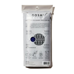 GOSHI textura de malla en primer plano, detalle que maximiza la espuma