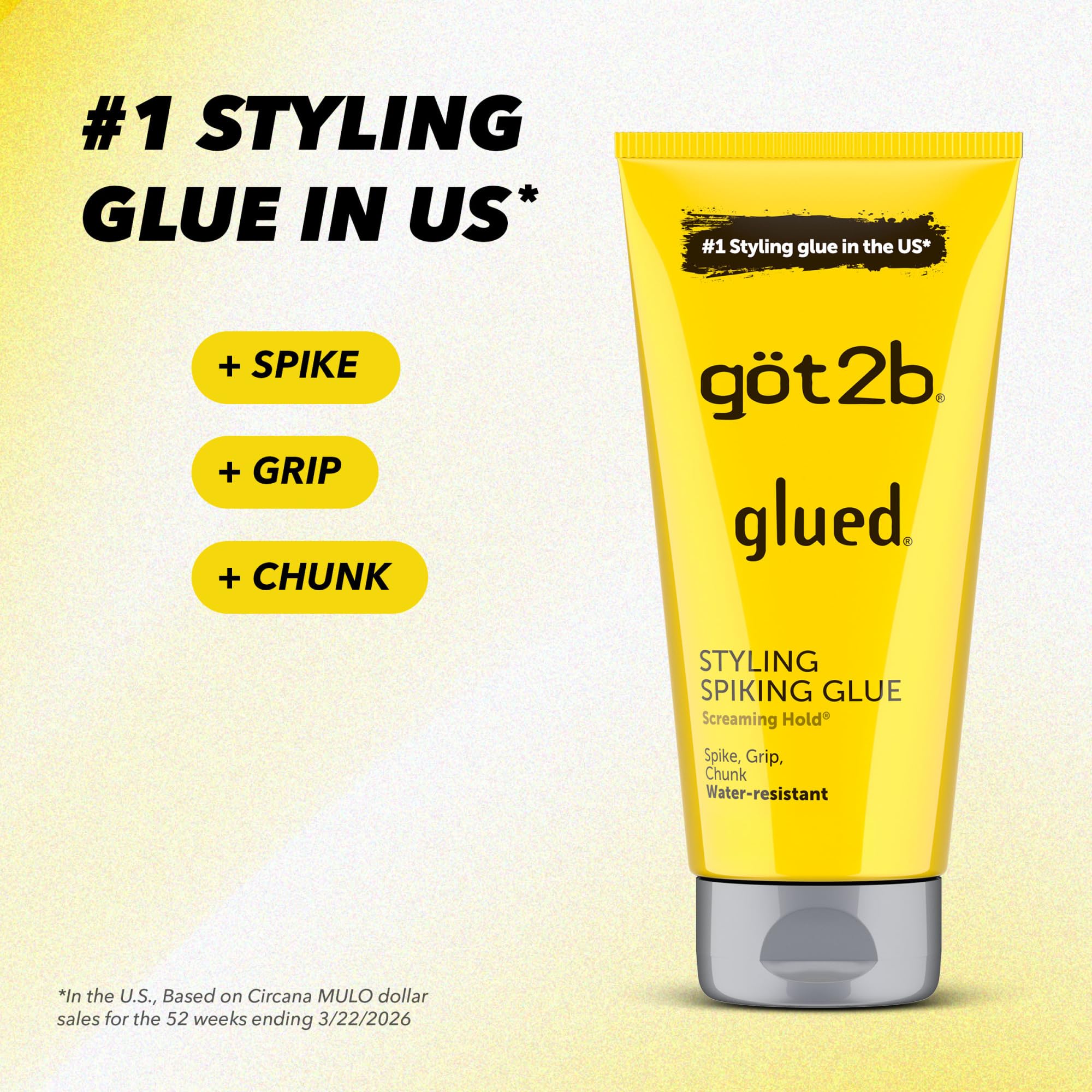 Got2B primer plano textura del gel que facilita peinados duraderos
